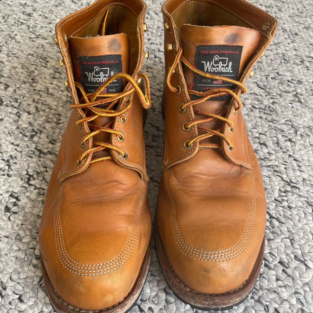 Woolrich Men’s Leather Yankee Boot - Made in USA